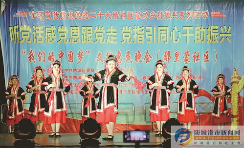 文化惠民暖人心——防城區(qū)文藝宣傳隊(duì)走進(jìn)水營(yíng)街道那里蒙社區(qū)開(kāi)展交流演出